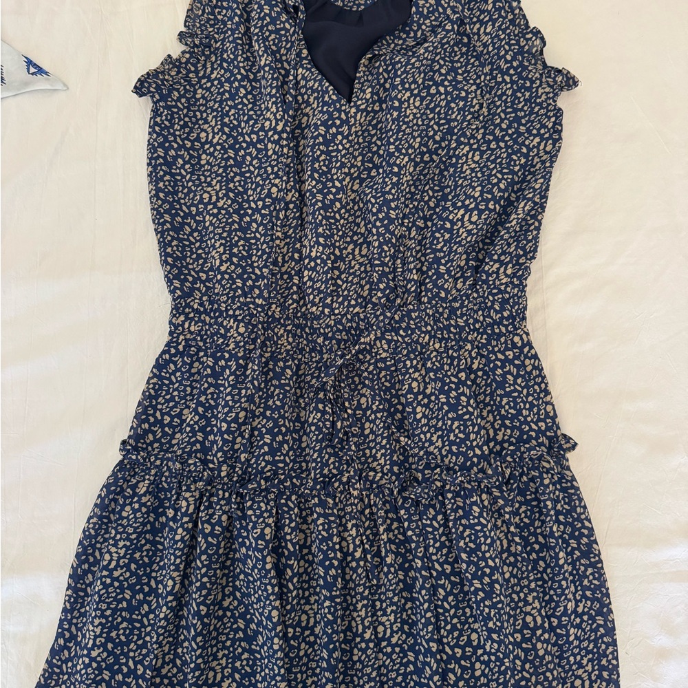 Pinch Blue and White Tiered Sundress